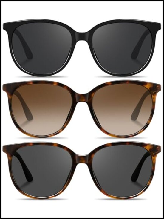 Retro Polarized Sunglasses with UV400 Protection, TAC Lens, Unisex main image 4